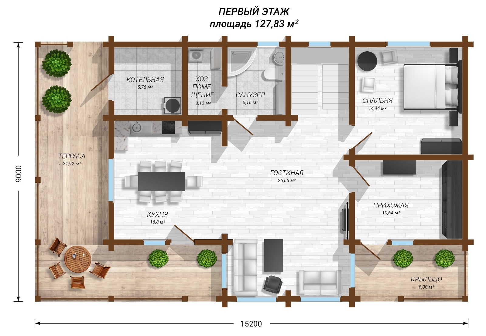 План 1 эт Анапа